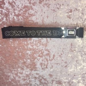 PRICE DROP!! Star Wars hot topic “seat belt” belt